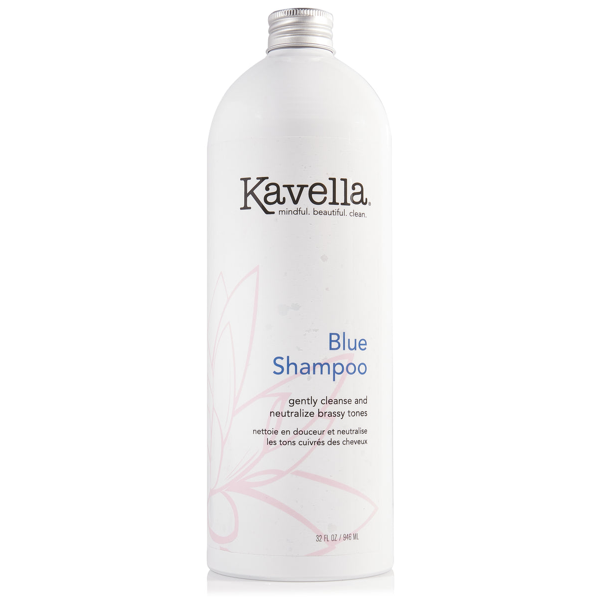 Kavella Blue Shampoo Vegan, Clean Toning Shampoo to Remove Brass